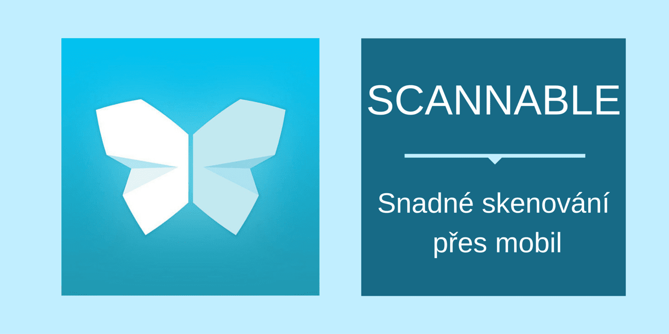 Scannable – skenování vizitek a dokumentů přes mobil (zkušenosti)