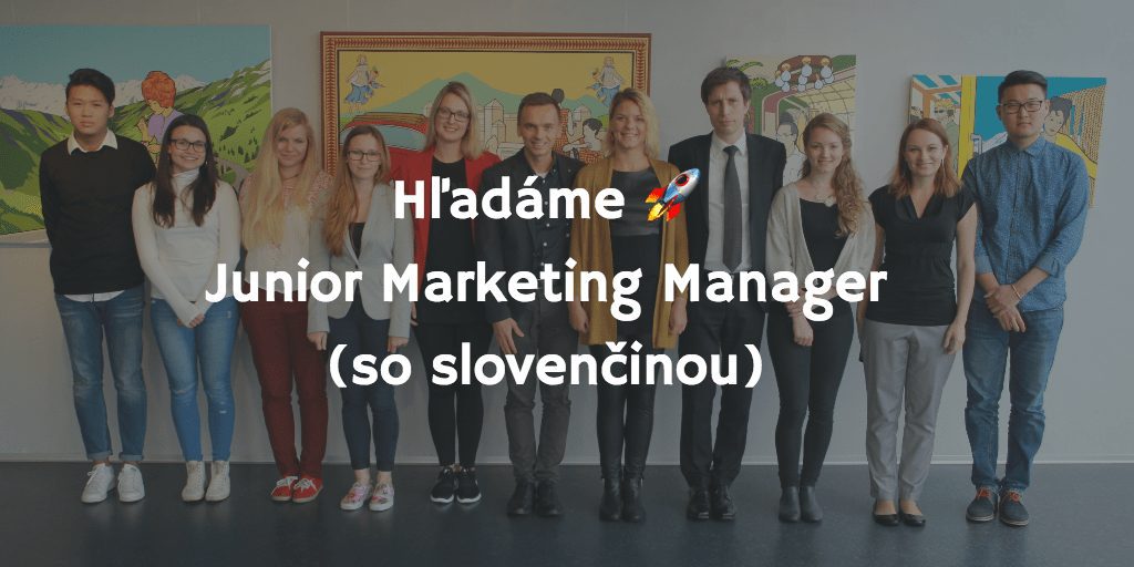 Junior Marketing Manager pre Tipli.sk (so slovenčinou)