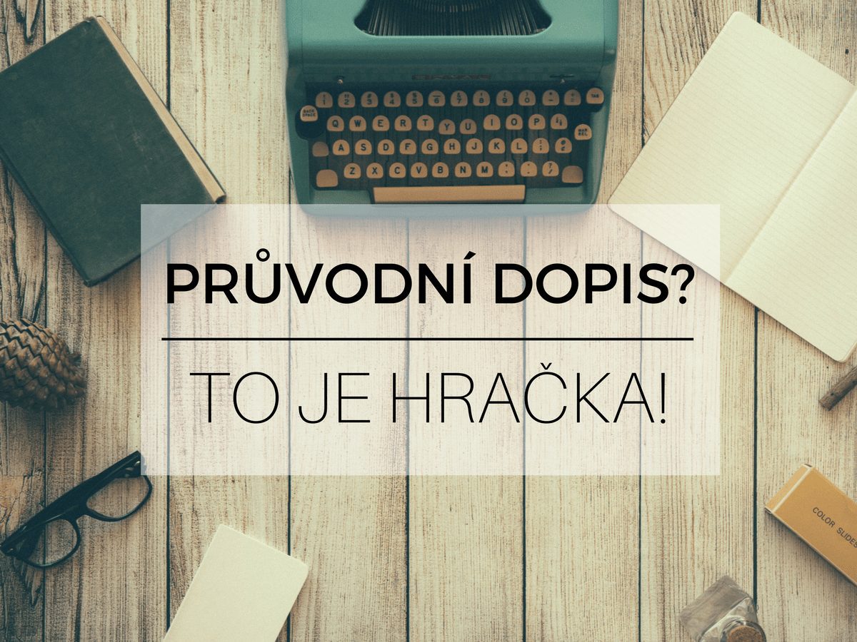 Průvodní dopis k životopisu – vzor