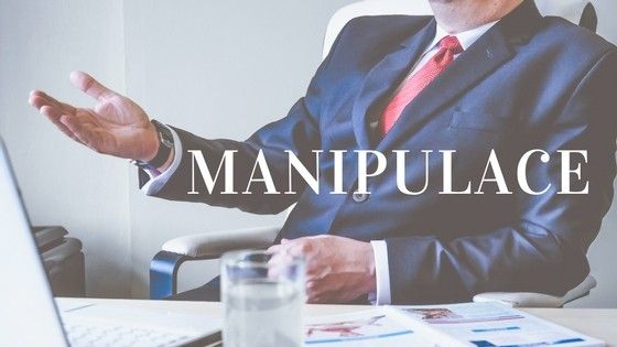 Jak rozpoznat manipulátora a manipulativní chování