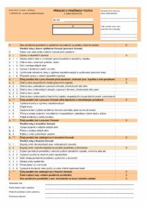 Na internetu se nachází mnoho podobných formulářů pro výkaz cash flow. Vždy musí obsahovat jednotlivé sekce označené jako P (počáteční stav peněžních prostředků a ekvivalentů), A (provozní činnost), B (investiční činnost), C (finanční činnost), F (výsledné cash flow) a R (konečný stav peněžních prostředků a ekvivalentů).