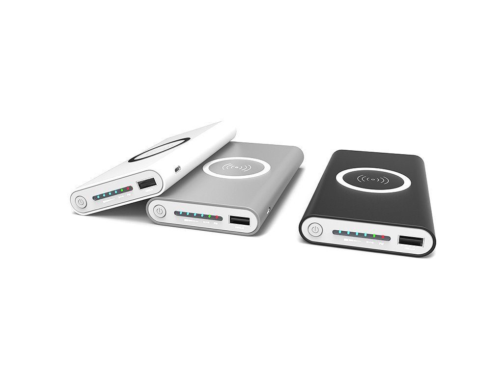 Bezdrátové powerbanky umožní nabít zařízení pohodlně bez kabelů. 