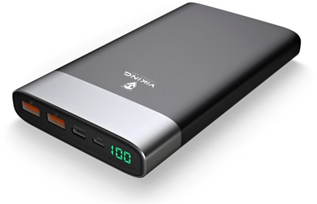  Viking Vixen QC 3.0 20000mAh podporuje rychlonabíjení i obousměrné nabíjení.