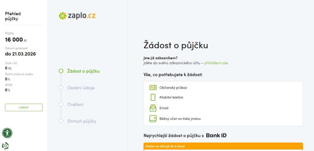 Sjednání krátkodobé půjčky online závisí na schválení ze strany poskytovatele. Do formuláře je třeba vyplnit pravdivé informace a čekat na rozhodnutí. Půjčka je uzavřena až schválením smlouvy, v případě nespokojenosti lze navrženou smlouvu také neschválit. 