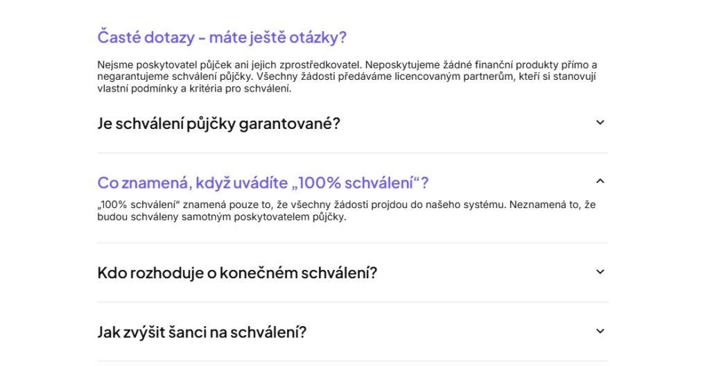 Pozor, půjčky bez doložení příjmu, ihned na účet, se 100% schválením atd., jsou často založeny na marketingu, realita je však jiná. Proto je třeba číst vždy podmínky.